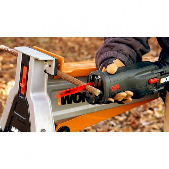 WORX WX516 20Volt 4.0Ah. Li-ion Kömürsüz Profesyonel Tilki Kuyruğu Testere - 12