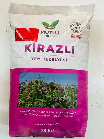 Firba Mutlu Yem Bezelyesi Tohumu - Kirazlı 25 Kg