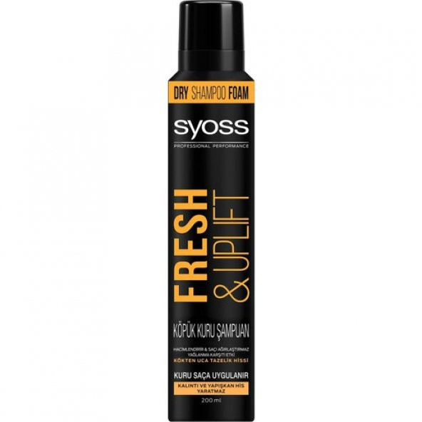 Syoss Fresh & Uplift Köpük Hacimlendiren Kuru Şampuan - 2