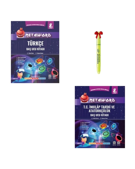 LGS 8.Sınıf Metaword Türkçe İnkılap Soru Bankası