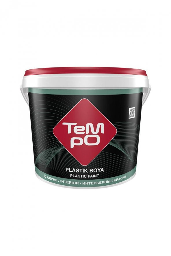 TEMPO PLASTİK MAT İÇ CEPHE BOYASI 20 KG