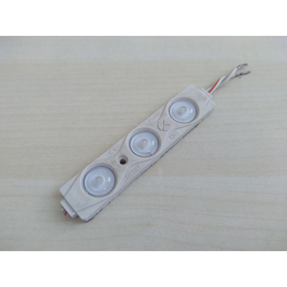 PARMAK LED LAMBA (MAVİ) (Tek 1adet Fiyatı) 12V 3 LEDLİ ANGEL LED, LED LAMBA, DEKOR LEDİ