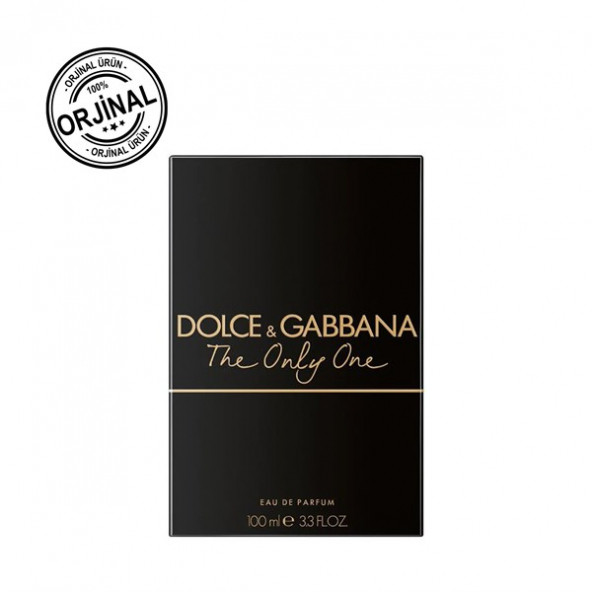 Dolce Gabbana The Only One Edt 100 ml Erkek Parfümü