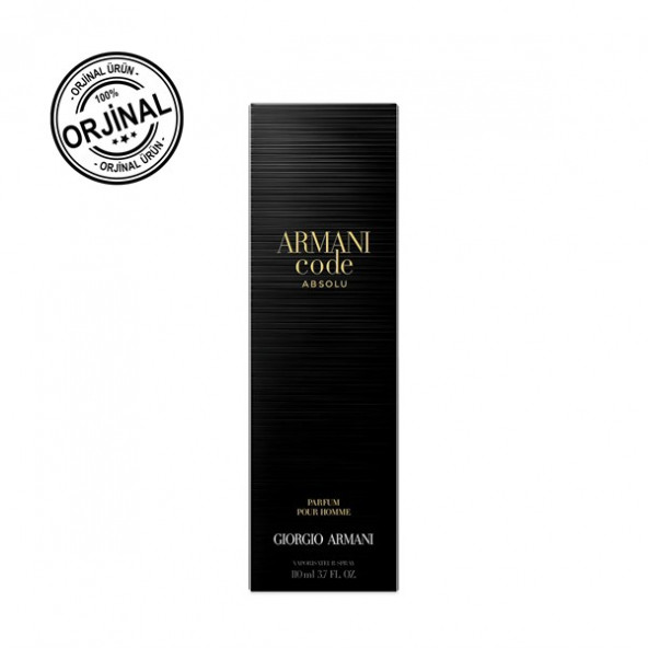 Giorgio Armani Code Absolu Edp 110 ml Erkek Parfüm