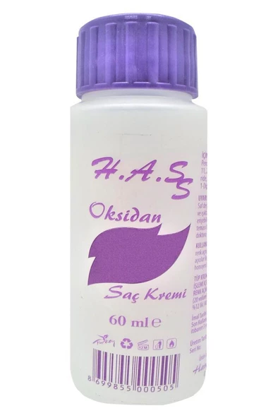 H.A.SS Oksidan 60 Ml. + Theodora Saç Boyası 60 Ml. (3'er Adet) - 3