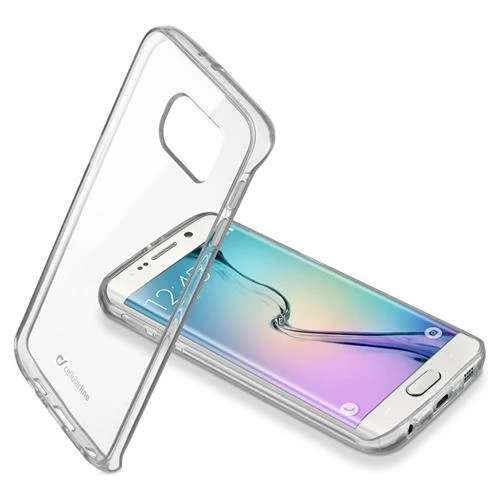 Cellular Line Samsung Galaxy S6 Edge ClearDuo Şeffaf Sert Kılıf - Resim 2