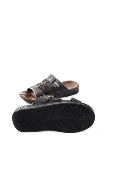 Foxter 825 Erkek Günlük Hasır Detaylı Terlik - Resim 9