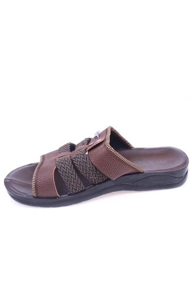 Foxter 825 Erkek Günlük Hasır Detaylı Terlik - Resim 6