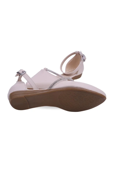 Sedef 2070 Kadın Bilekten Bağlamalı Babet Ayakkabı - Resim 10