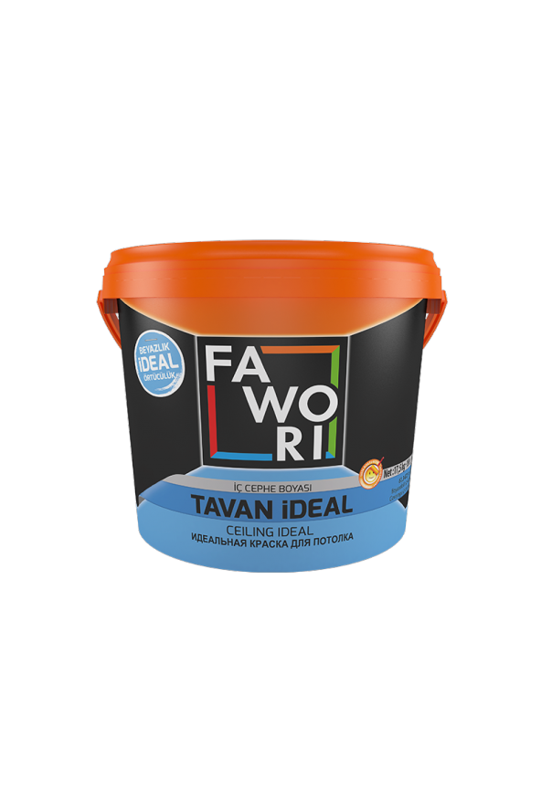 FAWORİ İDEAL BEYAZ MAT TAVAN BOYASI 10 KG