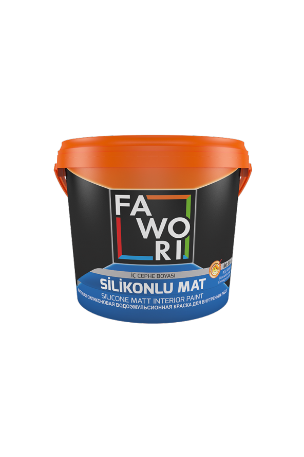 FAWORİ SİLİKONLU MAT İÇ CEPHE BOYASI 7,5 LT.