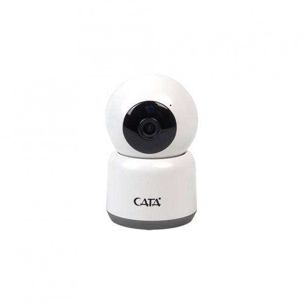 CATA CT-4050 360 Derece Full HD Akıllı IP Güvenlik Kamerası - Gece Görüşlü, Hareket Takipli, WiFi, 128GB SD Kart Desteği, Çift Yönlü Ses, Mobil Uyumlu