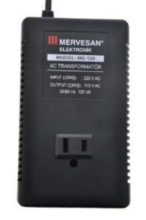 MS-120 Voltaj Çevirici 220 to 110 Volt 120 Watt