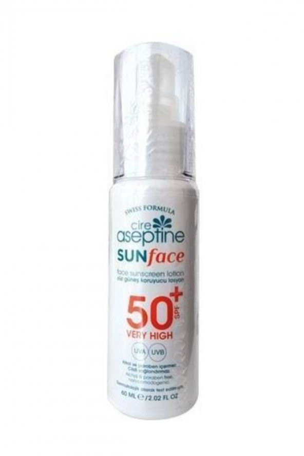 CIRE ASEPTINE C.aseptıne Yüz Güneş Kor.los.50 Spf 60 M