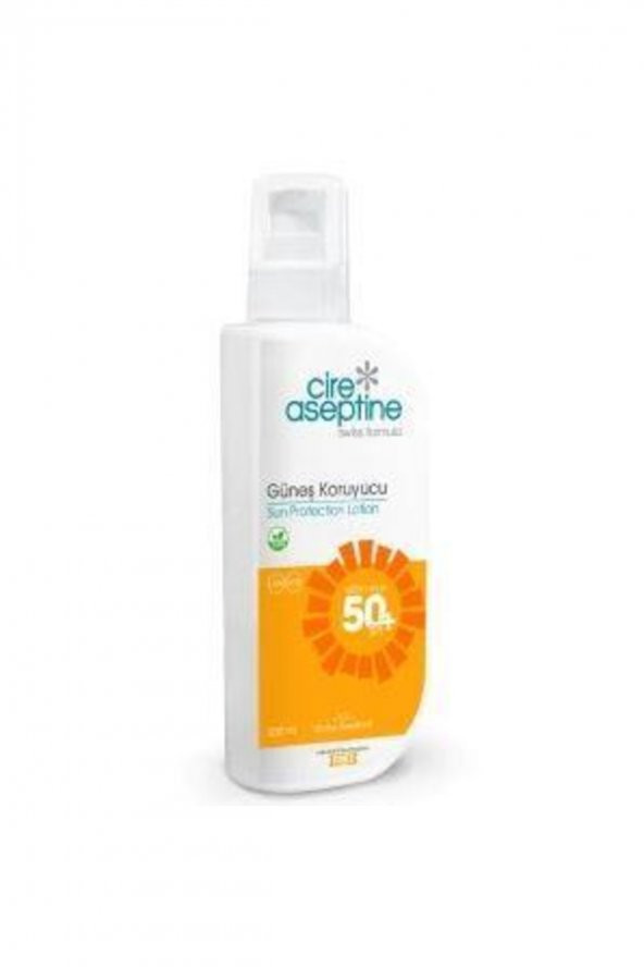 CIRE ASEPTINE Güneş Koruyucu Spf 50+ 200 Ml