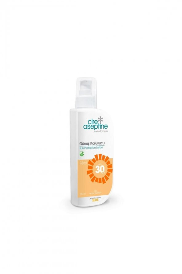 CIRE ASEPTINE Güneş Koruyucu Spf 30 200 ml