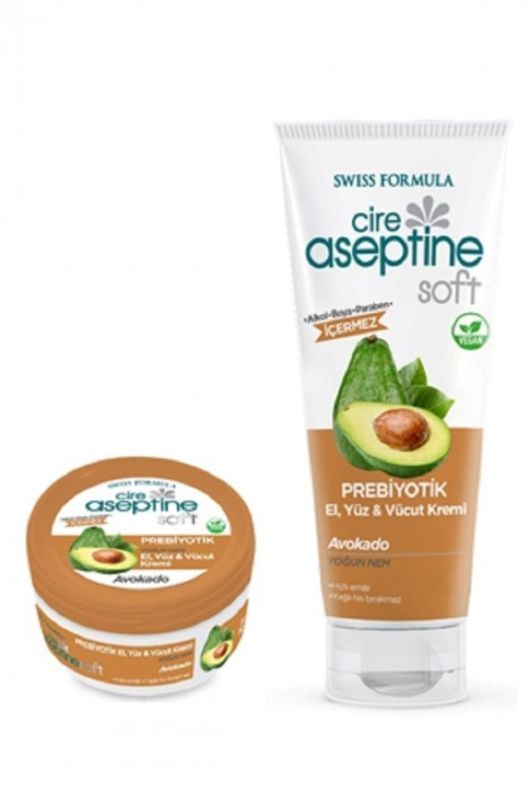 CIRE ASEPTINE (prebiotik El Ve Vücut Kremi Avakado) 30 Ml+75 Ml