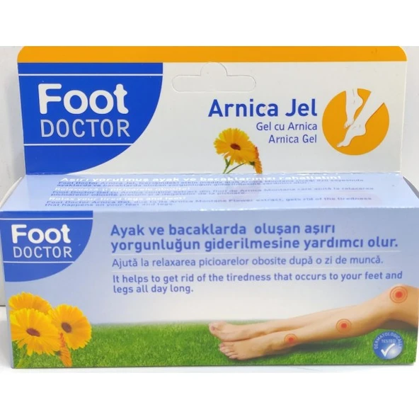 Foot Doctor ARNİCA JEL 50ML 2 ADET ŞIK BİR ÇANTA HEDİYELİ - 3