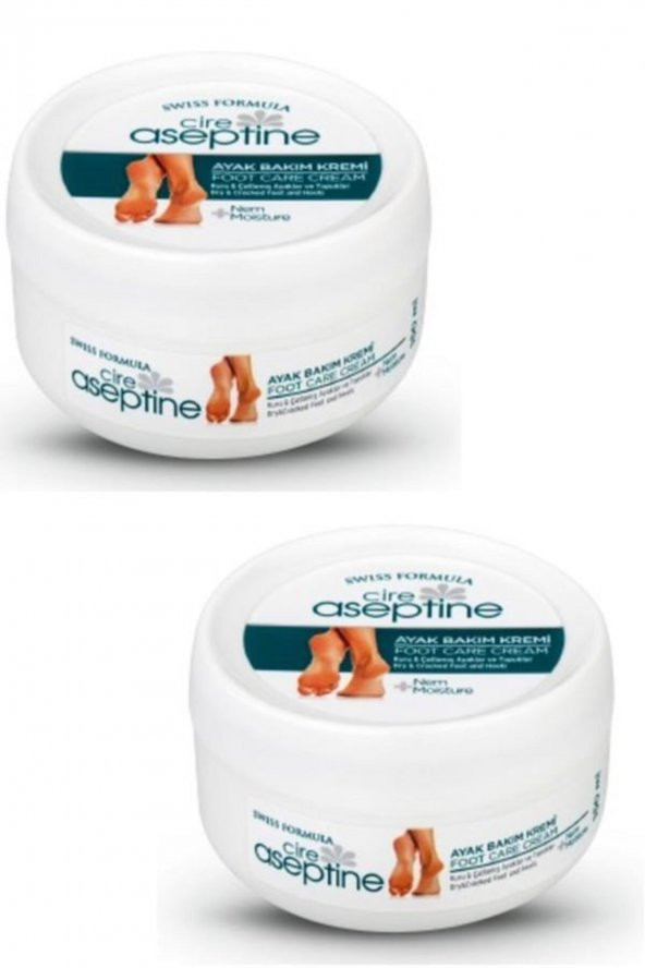 CIRE ASEPTINE 2 X Cire Aseptine Ayak Bakım Kremi 150 Ml