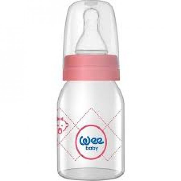 Wee WEE KLASİK CAM BİBERON 125 ML KOD:877 PEMBE ürün görseli