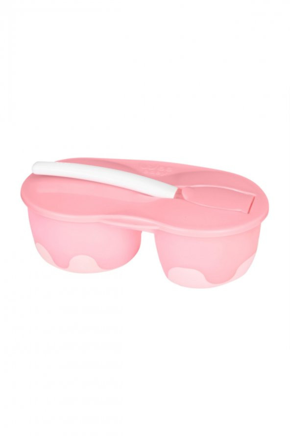 Wee Baby Wee Baby 2 Hazneli Mama Kabı Seti-pembe