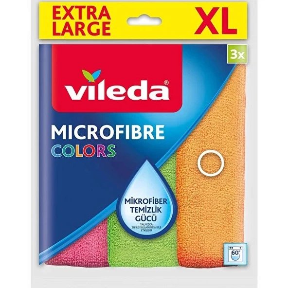 Vileda VİLEDA Temizlik Bezi Mikrofiber xl colors  Style - 3lü ürün görseli 1