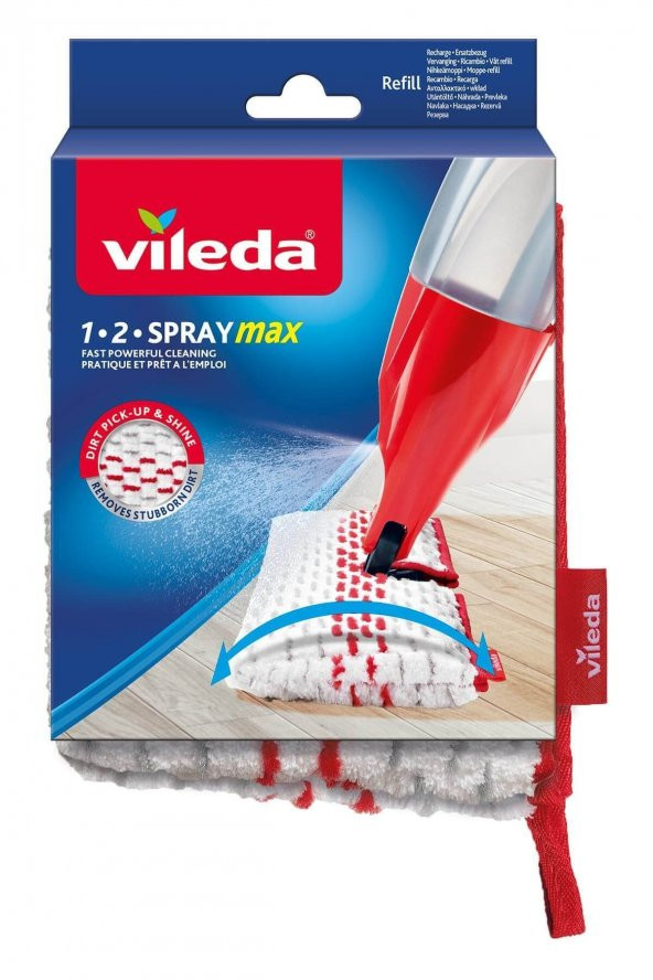 Vileda 1-2 Spray Max Yedek Başlık Mop