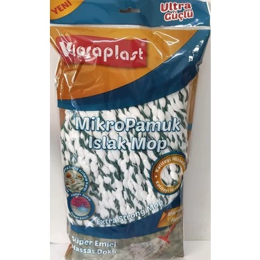 VİORAPLAST VİORAPLAST MİKROPAMUK ISLAK MOP YEDEK - 3