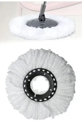 MİKROFİBER DÖNER BAŞLIKLARA UYUMLU YEDEK PASPAS 2 ADET SATIŞ - Resim 2