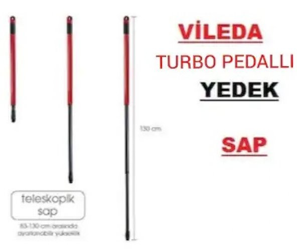 Vileda VİLEDA TURBO VE ULTRAMAT TEMİZLİK SETİNE UYUMLU YEDEK SAP SOPA - 2
