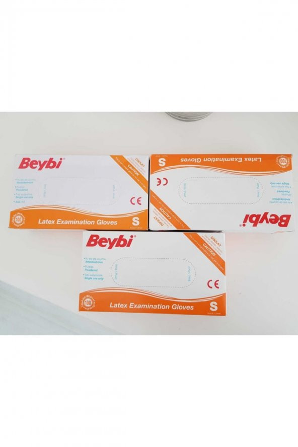 Beybi Latex Eldiven SMALL 100 LÜ