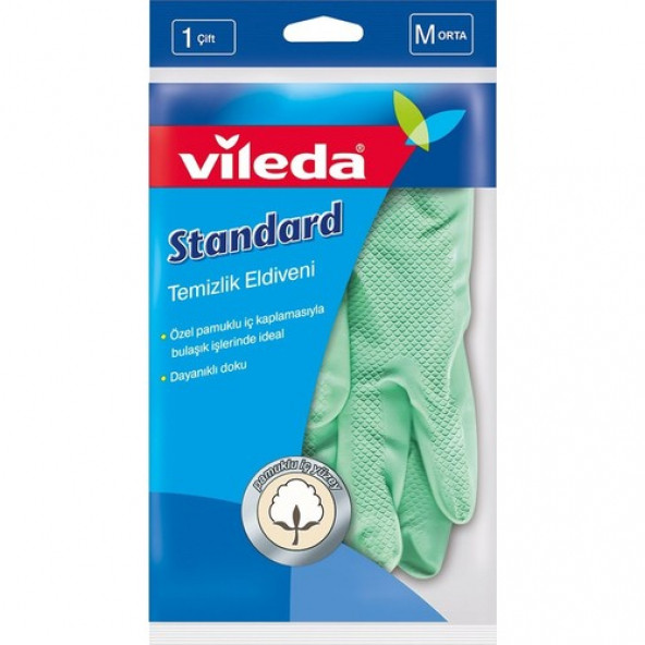 Vileda VİLEDA Standart Eldiven Orta Boy ( M) - 2