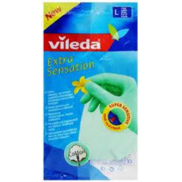 Vileda Vileda Extra Sensatıon Eldiven L Büyük Boy