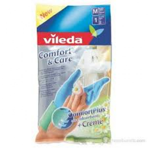 Vileda VİLEDA Comfort & Care Eldiven M Orta Boy