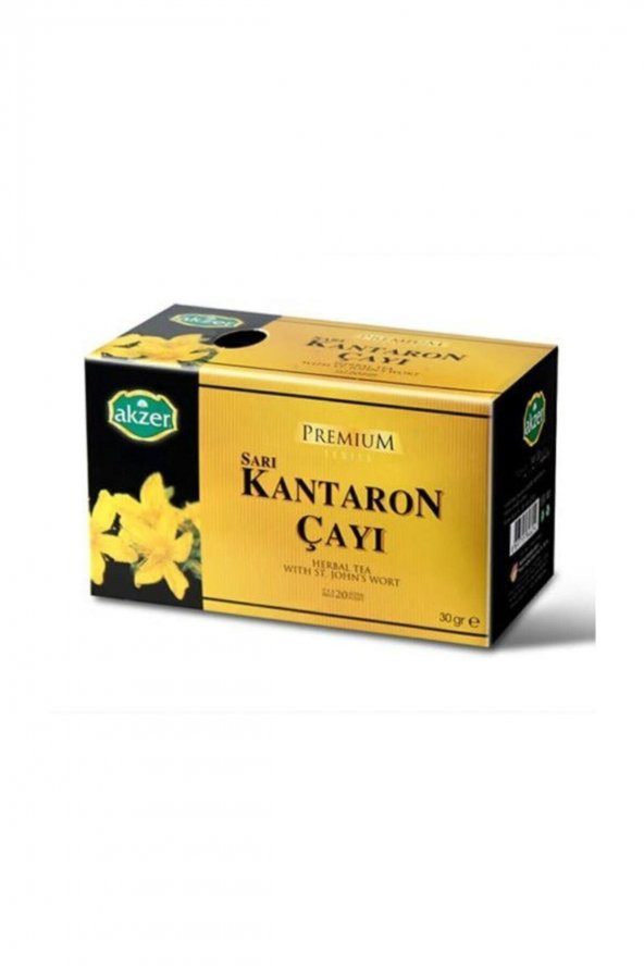 Akzer Premium Sarı Kantaron Çayı 20 li