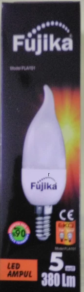 Fujika FUJİKA 5w Mum Led E-14  Ampul beyaz - 1