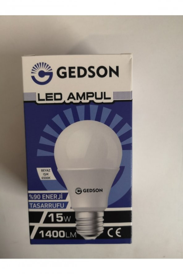 Gedson Led Ampul 15 W E27 Duy Beyaz Işık