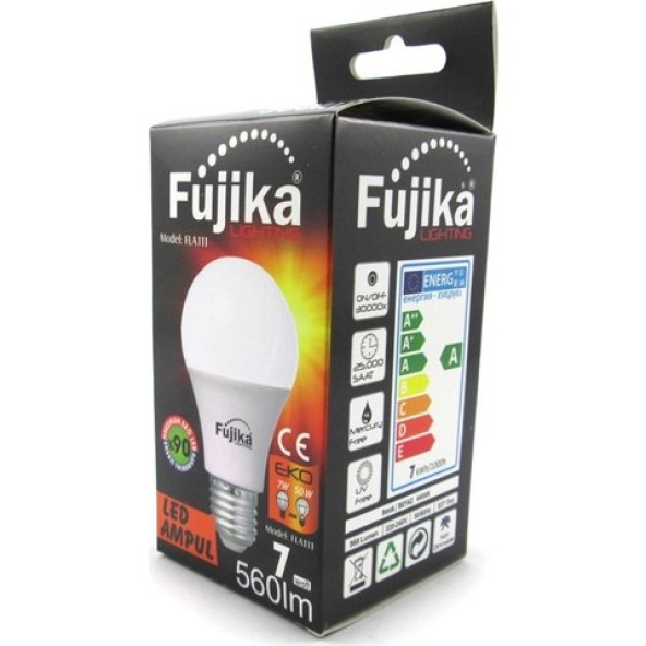 Fujika FUJİKA 7w Led E-27 Ampul Plastik