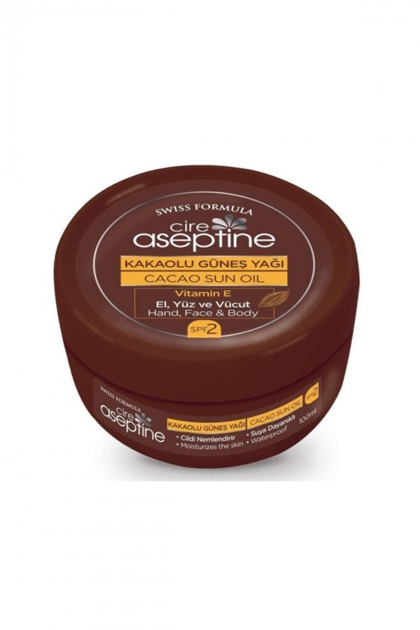 CIRE ASEPTİNE Cireaseptine Güneş Kakao Yağı 100ml
