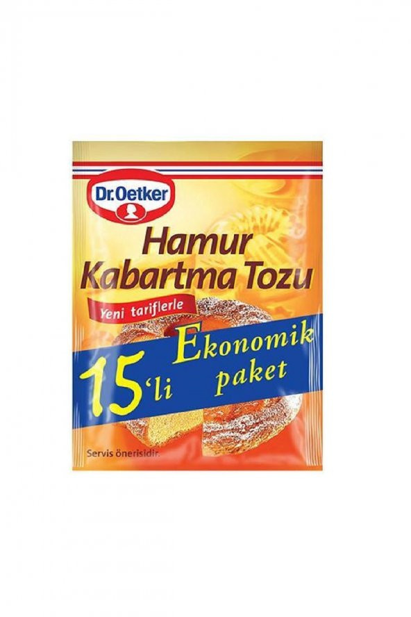 Dr. Oetker Kabartma Tozu 15li ürün görseli 1