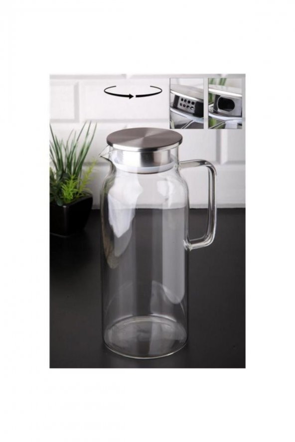 Çerçi Carat Cam Sürahi Borosilikat 2 LT FZ16