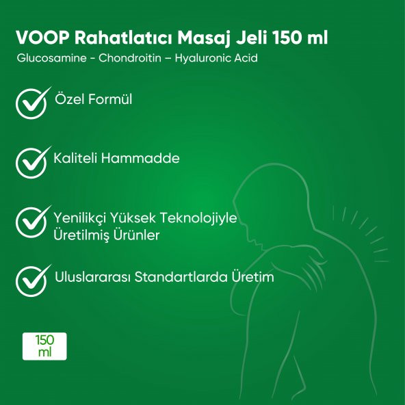 VOOP Rahatlatıcı Masaj Jeli 150 ml - 3