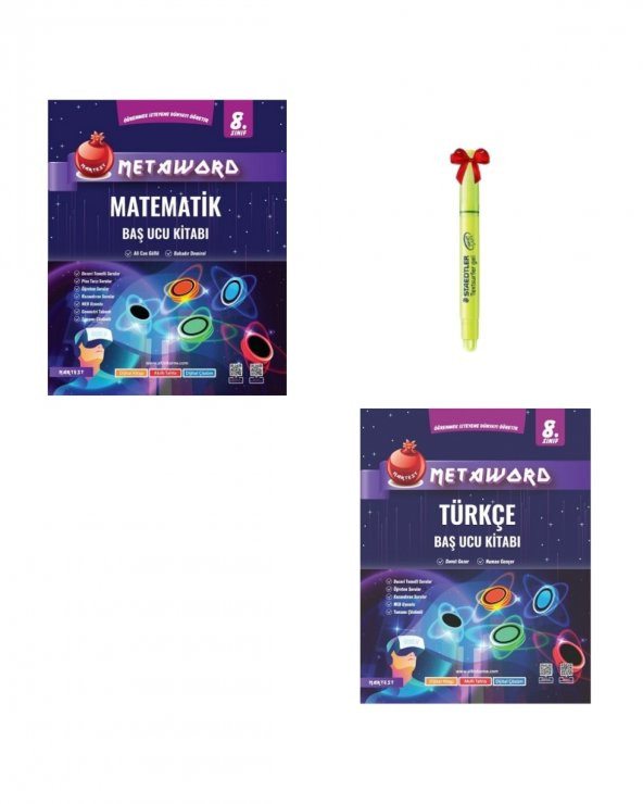 LGS 8.Sınıf Metaword Matematik Türkçe Soru Bankası