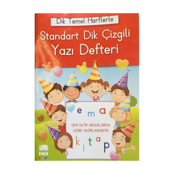 Ema Çocuk Standart Renkli Yazı Defteri 415710