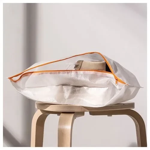 IKEA Parkla Ayakkabı Kutusu Hurç Beyaz turuncu 48x22 Cm - 2