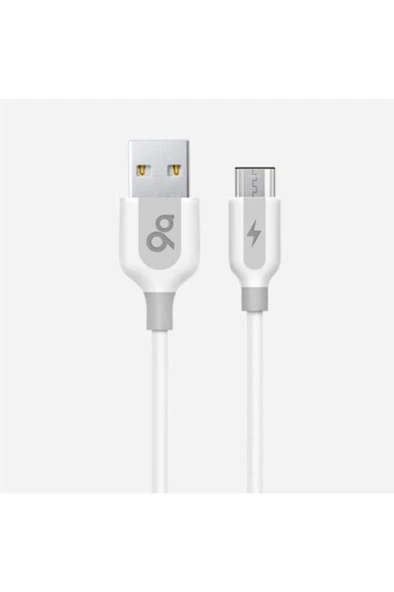 9A Type-C Hızlı Şarj Kablo 1M - Beyaz - Resim 2