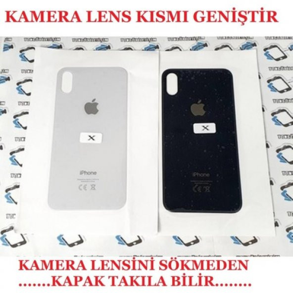 İphone X Arka Pil Batarya Kapağı (Orjinal CAM) - Resim 2