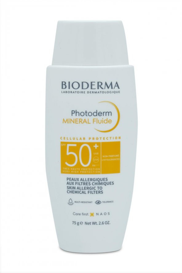 Bioderma Photoderm Mineral Fluid SPF 50+ 75gr