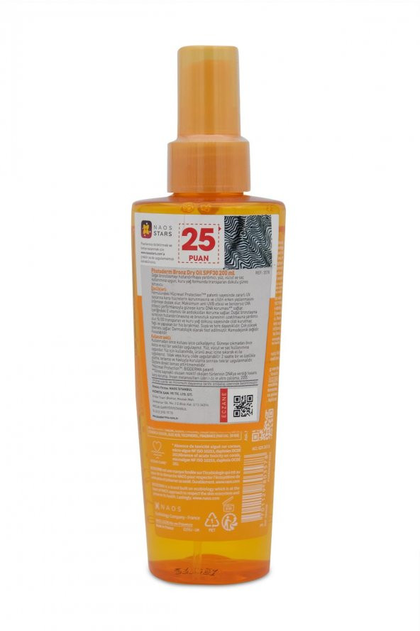 Bioderma Photoderm Bronz Dry Oil SPF 30 200ml Invisible - 2