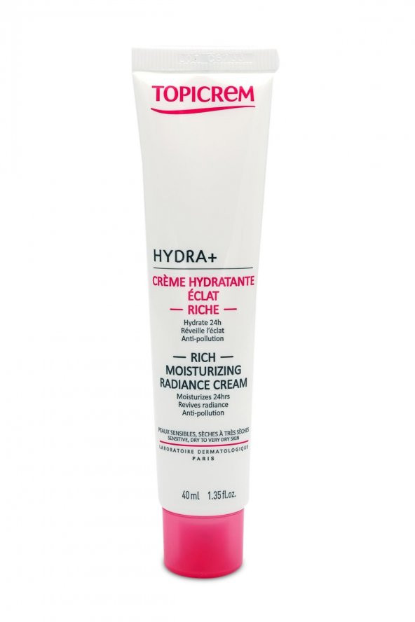 Topicrem HYDRA+  Radiance Rich Moist. Cream 40ml
